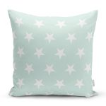 - K794-Gorsel - Realhomes Yıldız Desen Dijital Baskılı Yastık Kırlent Kılıfı Realhomes