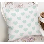 - K796-Gorsel-1 - Realhomes Kalp Desen Dijital Baskılı Yastık Kırlent Kılıfı Realhomes