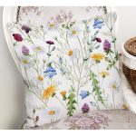 - K802-Gorsel-1 - Realhomes  Çiçek DesenDijital Baskılı Yastık Kırlent Kılıfı Realhomes