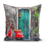 RealHomes Dijital Baskılı Yastık Kırlent Kılıfı Realhomes