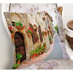 - K807-Gorsel-1 - Realhomes  Manzara Temalı Dijital Baskılı Yastık Kırlent Kılıfı Realhomes