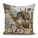 - K810-Gorsel - Realhomes  Real Homes Dijital Baskılı Yastık Kırlent Kılıfı Realhomes