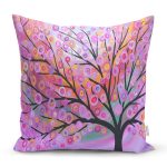 - K814-Gorsel - Realhomes  Real Homes Dijital Baskılı Yastık Kırlent Kılıfı Realhomes