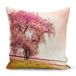 - K820-Gorsel - Realhomes Manzara Desen Dijital Baskılı Yastık Kırlent Kılıfı Realhomes