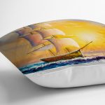 - K822-Gorsel-2 - Realhomes Modern Gemi Desen Dijital Baskılı Yastık Kırlent Kılıfı Realhomes