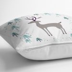 - K847-Gorsel-2 - Realhomes Modern Geyik Temalı Dijital Baskılı Yastık Kırlent Kılıfı Realhomes