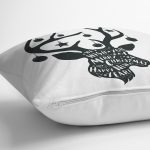 Christmas Temalı Dijital Baskılı Yastık Kırlent Kılıfı Realhomes