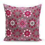 - K874-Gorsel - Realhomes  Real Homes Dijital Baskılı Yastık Kırlent Kılıfı Realhomes