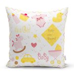 RealHomes Dijital Baskılı Yastık Kırlent Kılıfı Realhomes