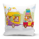 - K882-Gorsel - Realhomes Real Homes Dijital Baskılı Yastık Kırlent Kılıfı Realhomes