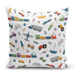 Real Homes Dijital Baskılı Yastık Kırlent Kılıfı Realhomes