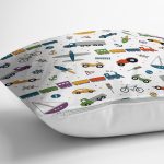 Real Homes Dijital Baskılı Yastık Kırlent Kılıfı Realhomes