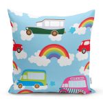 - K890-Gorsel - Realhomes Real Homes Dijital Baskılı Yastık Kırlent Kılıfı Realhomes