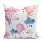 Real Homes Dijital Baskılı Yastık Kırlent Kılıfı Realhomes