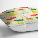 - K910-Gorsel-2 - Realhomes  Real Homes Dijital Baskılı Yastık Kırlent Kılıfı Realhomes