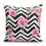 Flamingo Desenli Dijital Baskılı Yastık Kırlent Kılıfı Realhomes