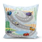 - K947-Gorsel - Realhomes  RealHomes Dijital Baskılı Yastık Kırlent Kılıfı Realhomes