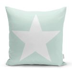 - K952-Gorsel - Realhomes  Yıldız Desenli Dijital Baskılı Dekoratif Yastık Kırlent Kılıfı Realhomes