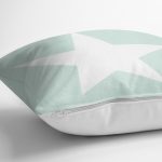 - K952-Gorsel-2 - Realhomes  Yıldız Desenli Dijital Baskılı Dekoratif Yastık Kırlent Kılıfı Realhomes