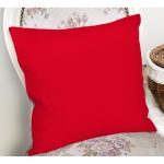 - K956-Gorsel-1 - Realhomes  Kırmızı Renkli Dijital Baskılı Dekoratif Yastık Kırlent Kılıfı Realhomes