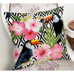 - K972-Gorsel-1 - Realhomes Real Homes Dijital Baskılı Dekoratif Yastık Kırlent Kılıfı Realhomes