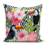 - K972-Gorsel - Realhomes Real Homes Dijital Baskılı Dekoratif Yastık Kırlent Kılıfı Realhomes