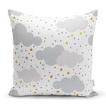 - K977-Gorsel - Realhomes  Real Homes Dijital Baskılı Dekoratif Yastık Kırlent Kılıfı Realhomes