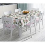 - Masa-10000-Gorsel - Realhomes  Tropik Yaprak Motifli Dijital Baskılı Modern Masa Örtüsü Realhomes