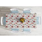 - Masa-10132-Gorsel-1 - Realhomes  Şamdan Tasarımlı Yılbaşı Konseptli Dijital Baskılı Modern Masa Örtüsü Realhomes