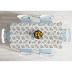 - Masa-10211-Gorsel-1 - Realhomes Çiçek Demetleri Özel Tasarım Dijital Baskılı Modern Masa Örtüsü Realhomes