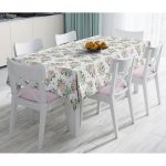 - Masa-10211-Gorsel - Realhomes Çiçek Demetleri Özel Tasarım Dijital Baskılı Modern Masa Örtüsü Realhomes