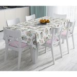 - Masa-10212-Gorsel - Realhomes  Flower & Çiçek Demetleri Özel Tasarım Dijital Baskılı Dekoratif Masa Örtüsü Realhomes