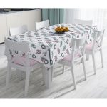 - Masa-10360-Gorsel - Realhomes  Christmas Temalı Araba Tasarımlı Dijital Baskılı Dekoratif Masa Örtüsü Realhomes