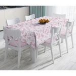 Renkli Kelebek Motifli Dijital Baskılı Modern Masa Örtüsü Realhomes