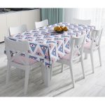 Mistik Üçgen Göz Tasarımlı Dijital Baskılı Dekoratif Masa Örtüsü Realhomes