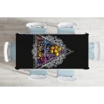 Üçüncü Göz Motifli Özel Tasarım Dijital Baskılı Masa Örtüsü Realhomes