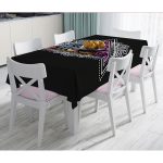 Üçüncü Göz Motifli Özel Tasarım Dijital Baskılı Masa Örtüsü Realhomes