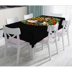 - Masa-5003-Gorsel - Realhomes Uzak Doğu Yoga Motifleri Mandala Özel Tasarım Dijital Baskılı Masa Örtüsü Realhomes