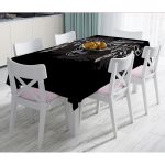 - Masa-5005-Gorsel - Realhomes  Realhomes Cow Head Özel Tasarım Dijital Baskılı Masa Örtüsü Realhomes