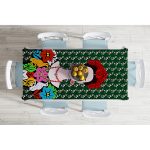 - Masa-5212-Gorsel-1 - Realhomes  Yeşil Zeminde Frida Kahlo Motifli Özel Tasarım Masa Örtüsü Realhomes