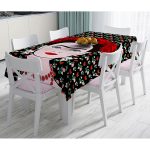 - Masa-5214-Gorsel - Realhomes  Özel Tasarım Frida Dijital Baskılı Masa Örtüsü Realhomes