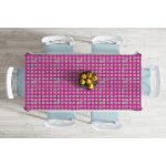 - Masa-5236kolaj-Gorsel-1 - Realhomes  Geometrik Kolaj Kare Motifli Dekoratif Masa Örtüsü Realhomes