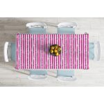 - Masa-5237mor-Gorsel-1 - Realhomes  Mor Çizgili Motifli Dekoratif Modern Masa Örtüsü Realhomes