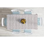 - Masa-5237vizon-Gorsel-1 - Realhomes  Siyah Çizgili Motifli Dekoratif Modern Masa Örtüsü Realhomes