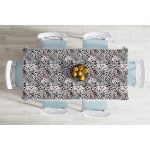 - Masa-5283-Gorsel-1 - Realhomes  Leopar Dijital Baskılı İkat Desenli Modern Masa Örtüsü Realhomes