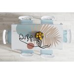 - Masa-5340-Gorsel-1 - Realhomes Realhomes Botanik Portre Desenli Özel Tasarım Masa Örtüsü Realhomes