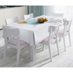 - Masa-5370-Gorsel - Realhomes  Karakalem Botanik Yaprak Desenli Masa Örtüsü Realhomes