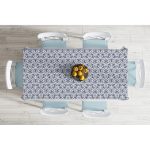 - Masa-5408-Gorsel-1 - Realhomes  Gri Zeminde Kar Taneleri Dijital Baskılı Masa Örtüsü Realhomes