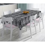 - Masa-5767-Gorsel - Realhomes  Siyah Beyaz Damalı Dekoratif Masa Örtüsü Realhomes