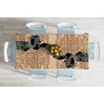 Etnik Desen Zeminli Afrika Kadın Motifli Dekoratif Masa Örtüsü Realhomes